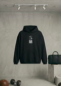 OVERSIZE BLACK HOODIE