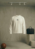 OVERSIZE LONG SLEEVE WHITE T